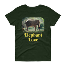 Load image into Gallery viewer, Elephant Love T-shirt for Women