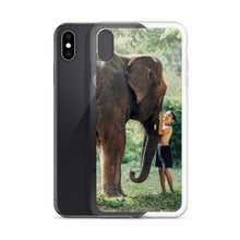 Load image into Gallery viewer, Elephant and Boy iPhone Case