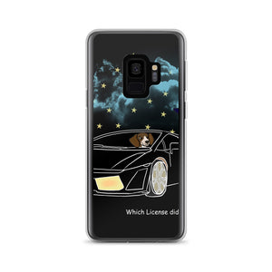 Sports Car with Beagle Samsung Case