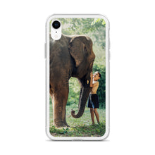 Load image into Gallery viewer, Elephant and Boy iPhone Case