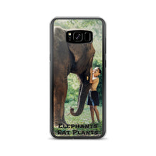 Load image into Gallery viewer, Elephants Eat Plants Samsung Case