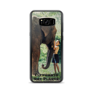 Elephants Eat Plants Samsung Case