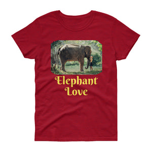 Elephant Love T-shirt for Women