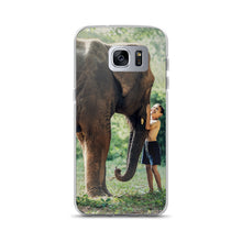 Load image into Gallery viewer, Elephant with Boy Samsung Phone Case