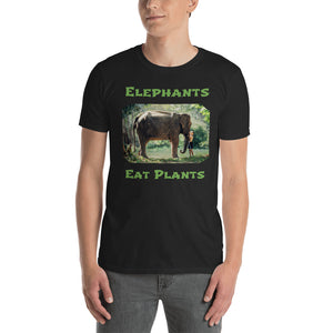 Elephants Eat Plants T-shirt for Men and Women – Rango Village