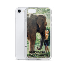 Load image into Gallery viewer, Elephants Eat Plants iPhone Case