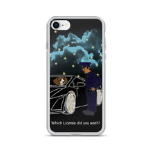 Load image into Gallery viewer, Sports Car with Beagle iPhone Case