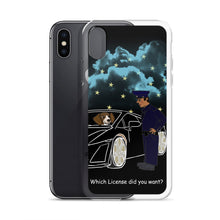 Load image into Gallery viewer, Sports Car with Beagle iPhone Case